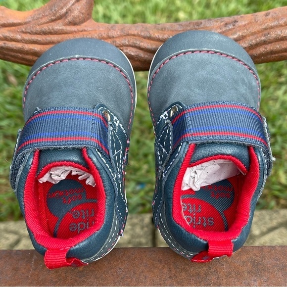 STRIDE Rite Soft Motion Cameron Sneakers In Navy Size 3W - Picture 6 of 12